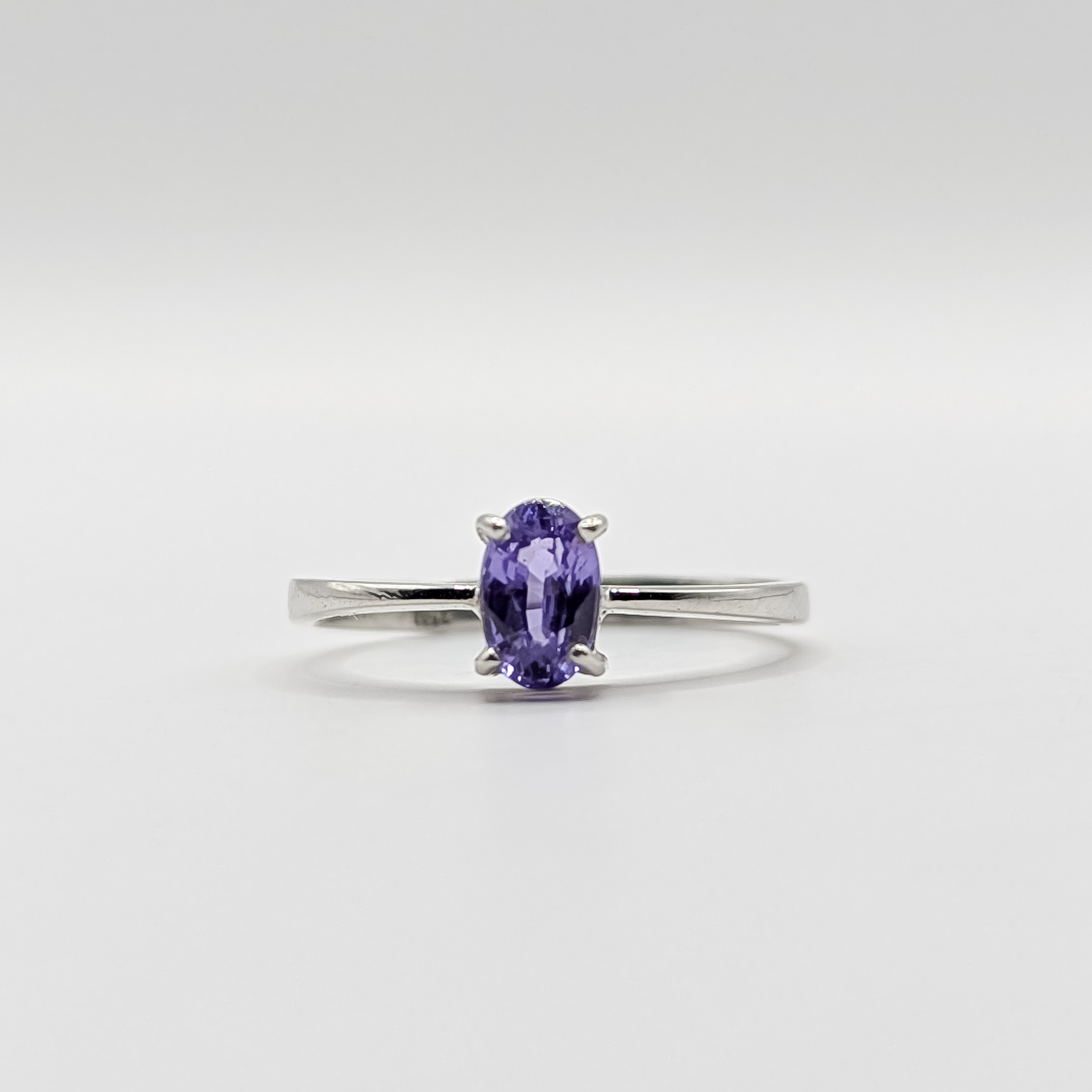 Purple Sapphire Gold Ring