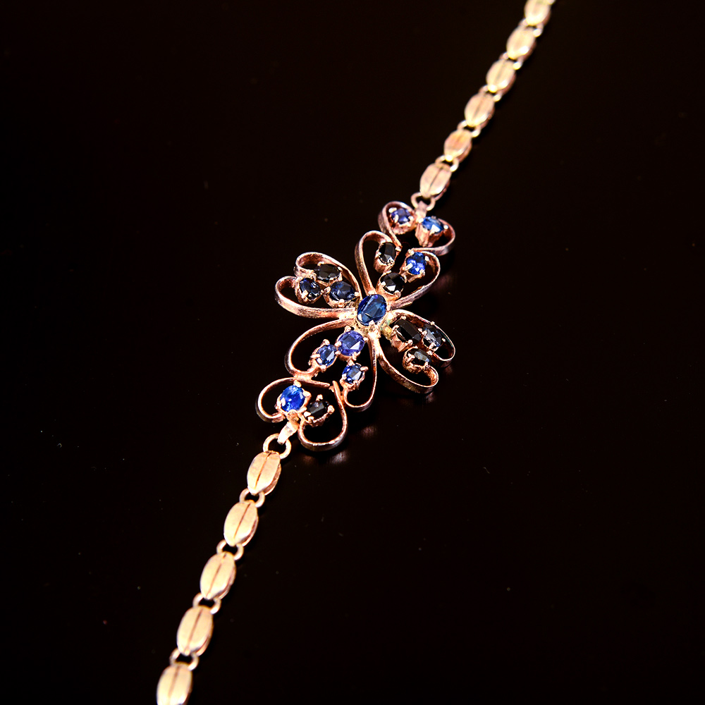 Blue Sapphire Bracelet