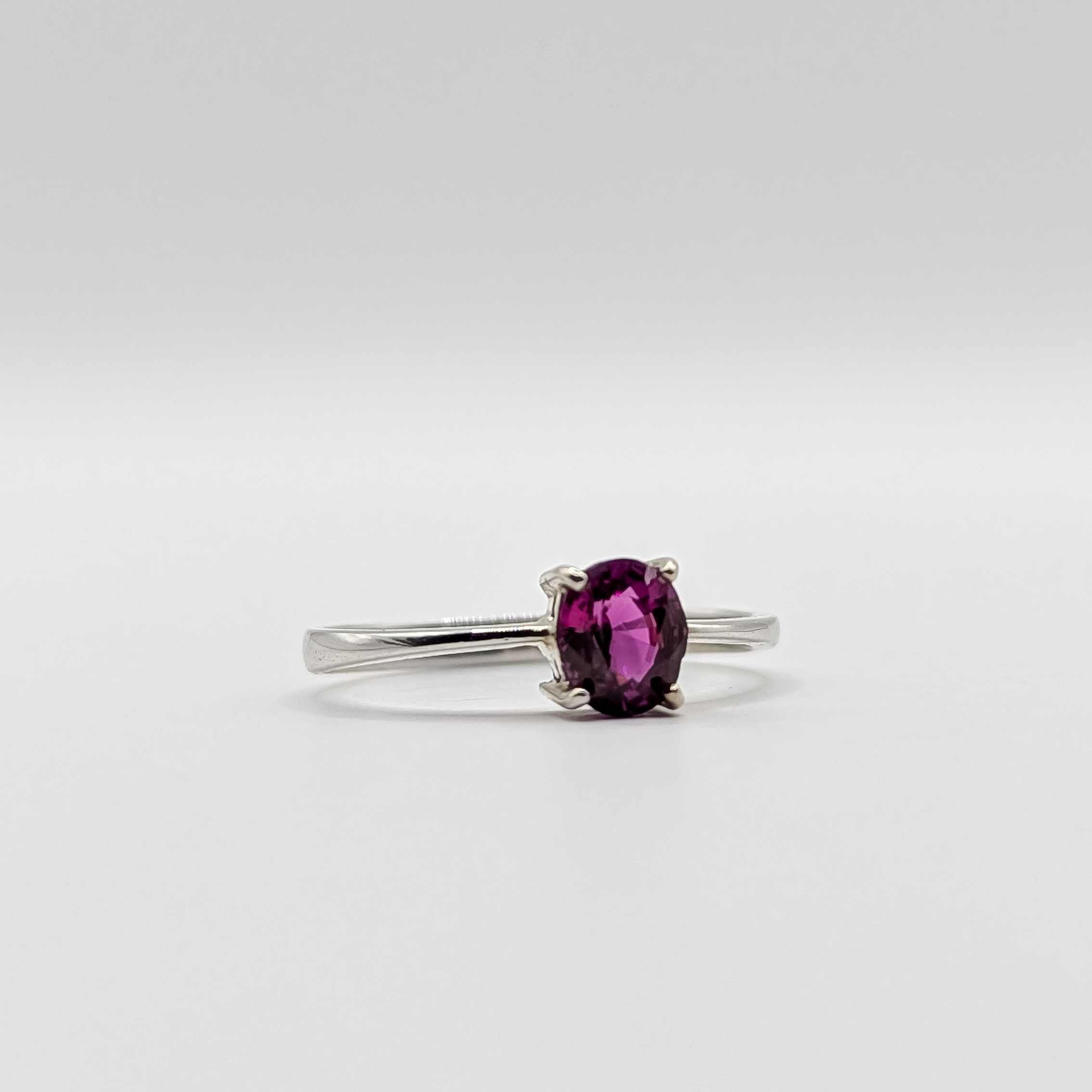 Pink Sapphire Gold Ring